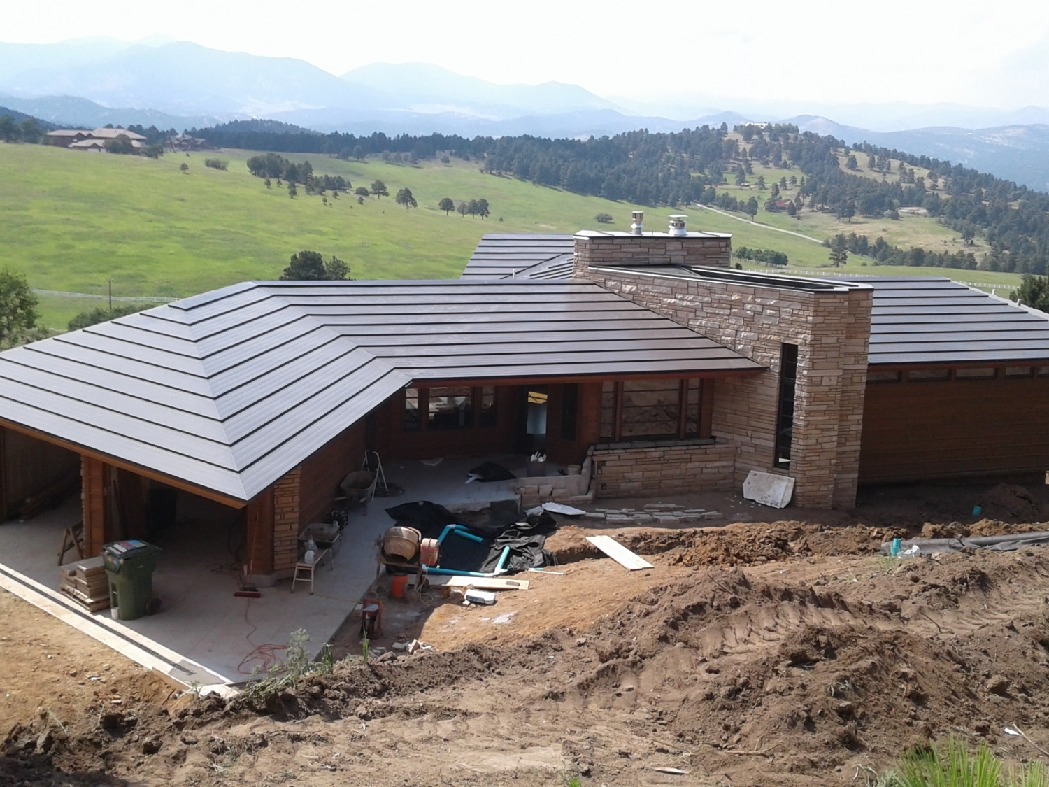 bermuda panel metal roof colorado mountains