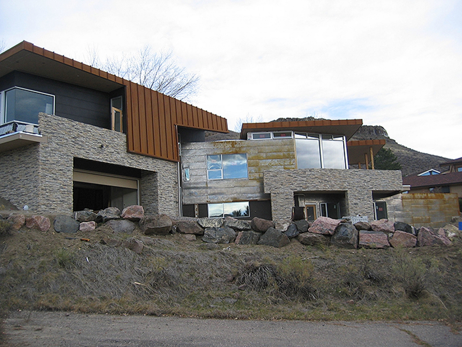 Cold rolled steel siding